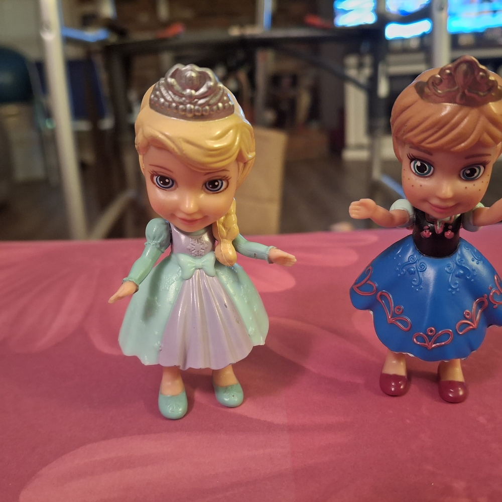 Disney Princess Doll Set - Aqua and Blue